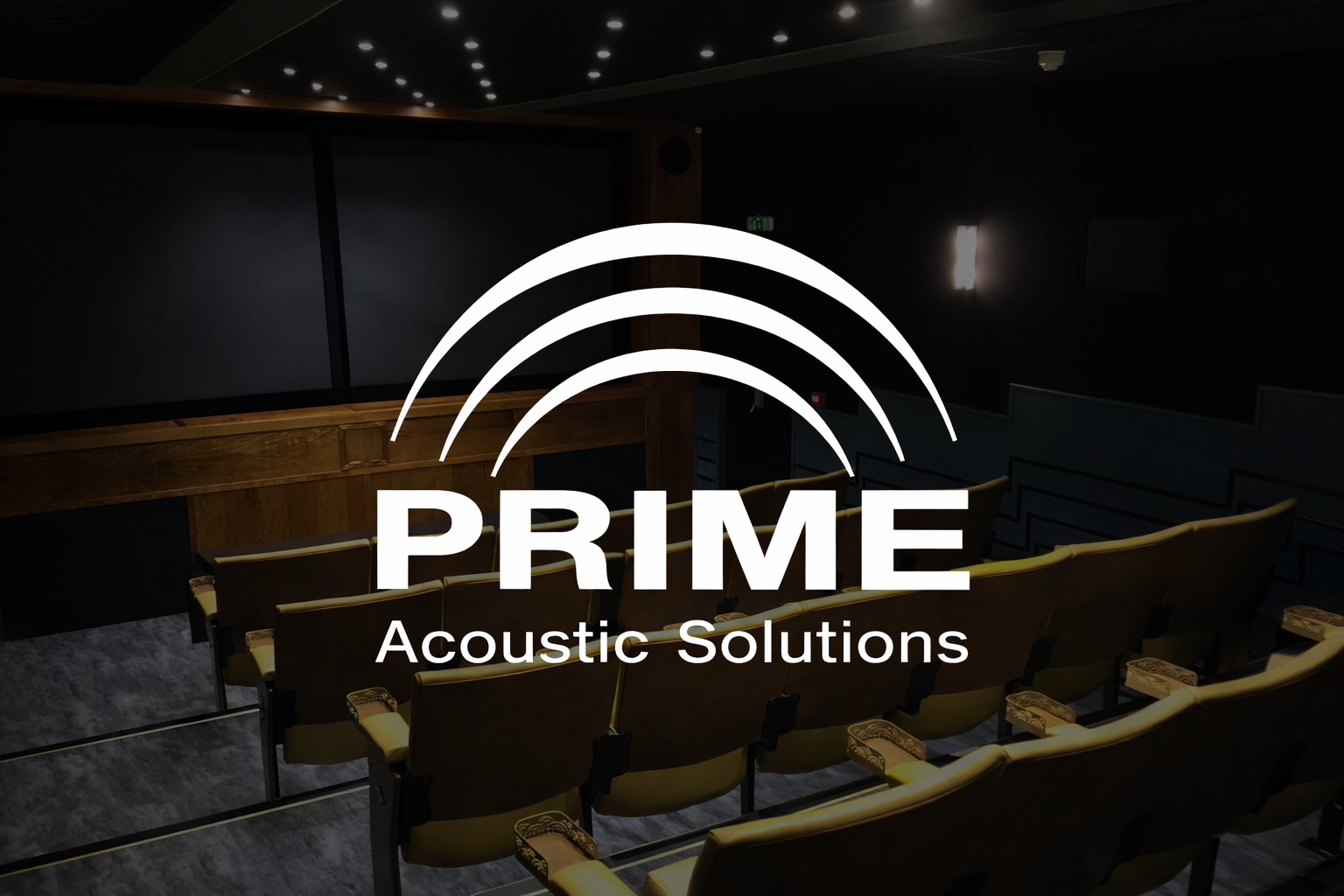 Prime Acoustic Solutions branding and website project