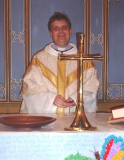 Revd Miles Newton, Vicar of St Mark’s, Woolston.