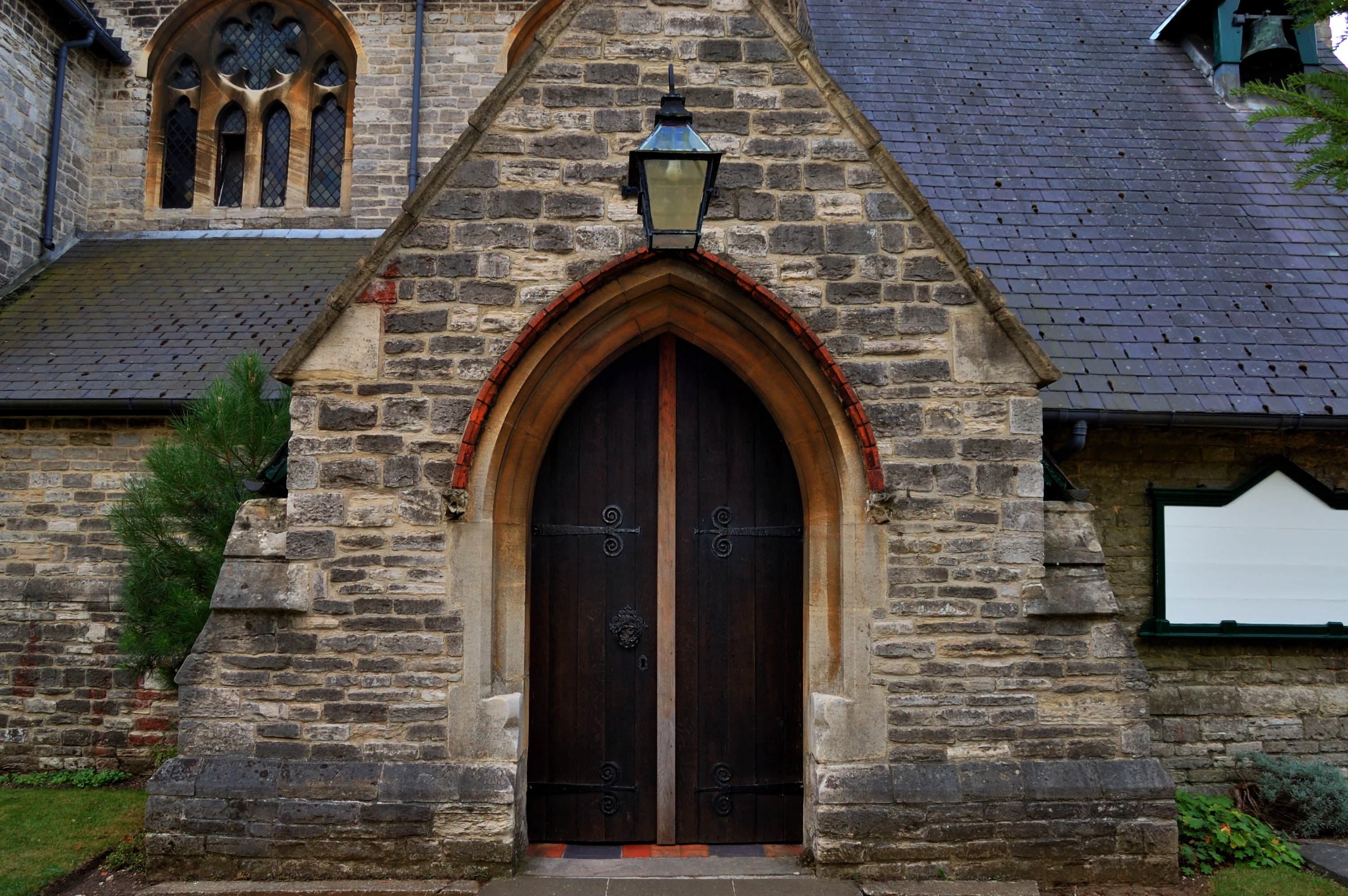 St Mark’s Church entrance door